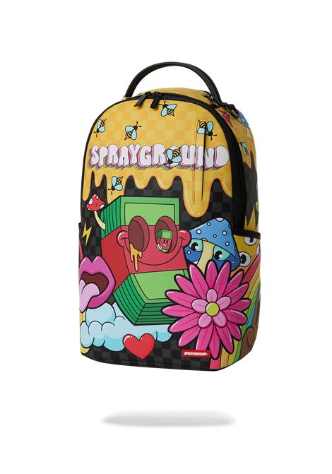 Zaino con stampa SPRAYGROUND | 910B8679NSZWTF TRIPPY MONEY BOY